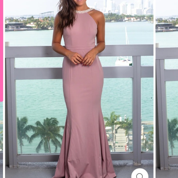 Boutique 1861 Dresses & Skirts - Pink Evening Gown Wedding Guest / Mother of Bride / Groom / Prom / Occasion